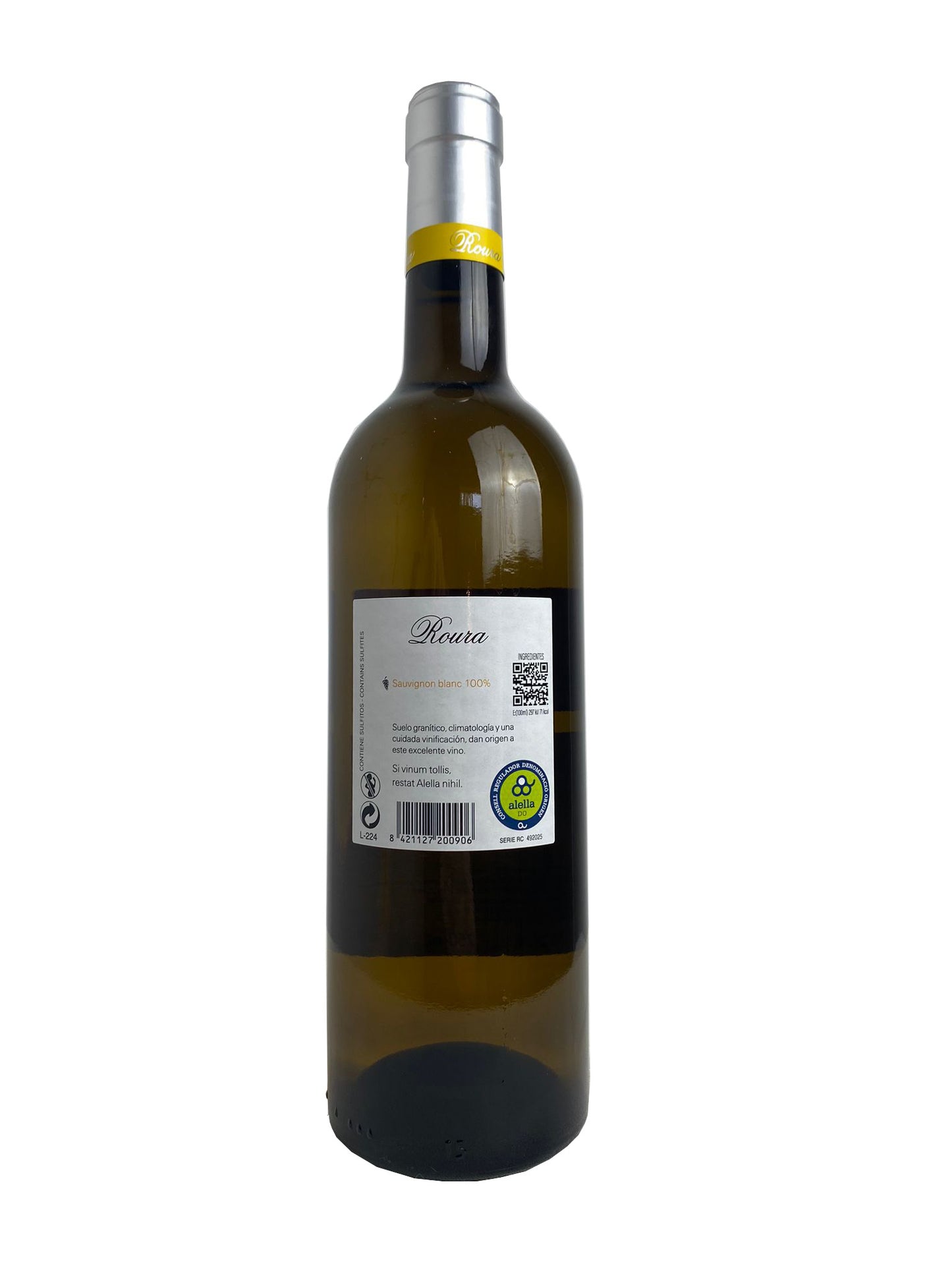 - Pack Navidad 24 - Roura Vino Blanco Sauvignon - D.O Alella - 75cl - 2ud -